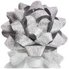 Presentrosett Silver Glitter